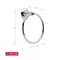 Liberty Hardware Delta Porter Chrome Towel Ring Die Cast Zinc 78446-PC - alternate 2